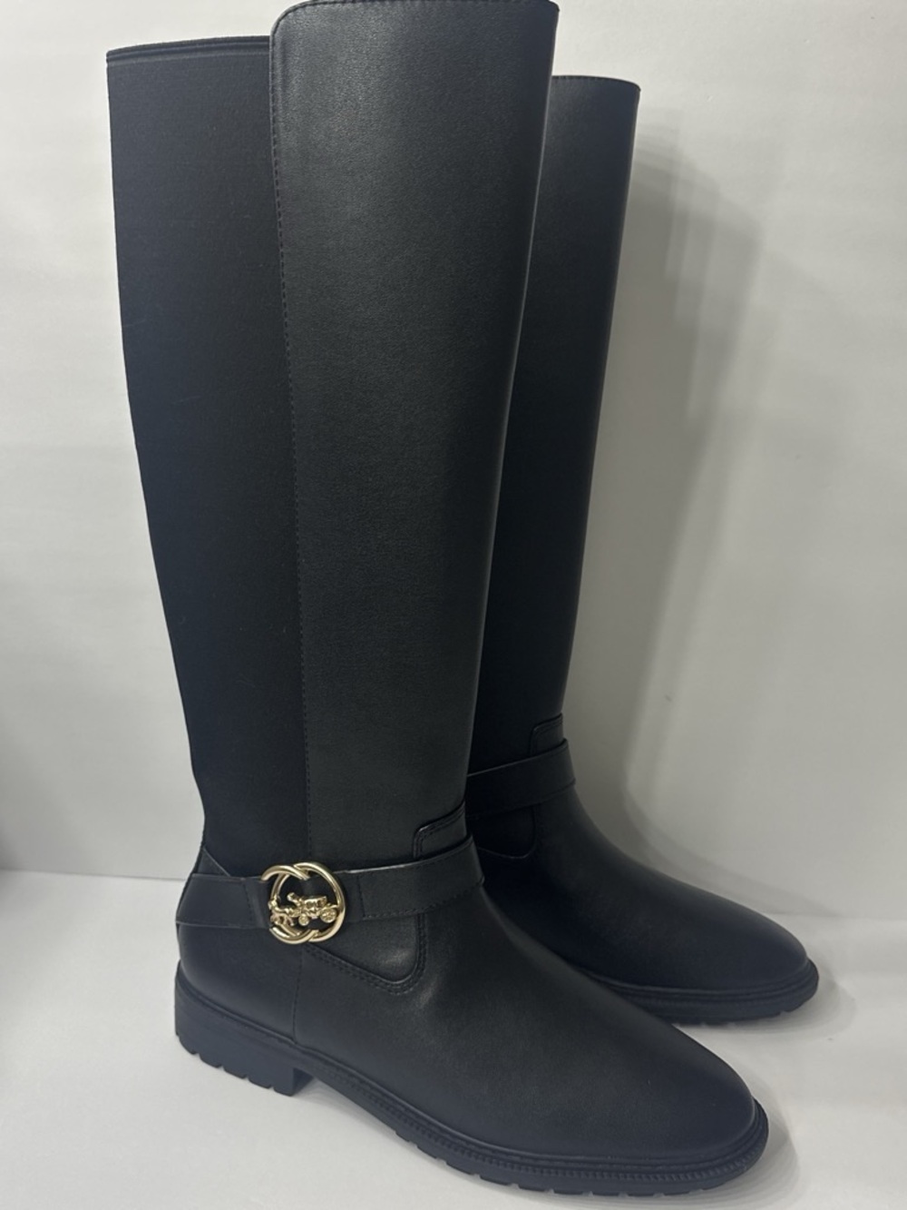 Coach Farrah tall riding boots